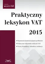 Praktyczny leksykon VAT 2015