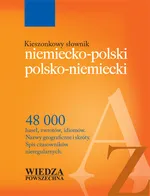 Kieszonkowy słownik niemiecko polski polsko niemiecki - Outlet - Jan Czochralski