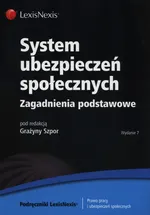 System ubezpieczeń społecznych - Zofia Kluszczyńska