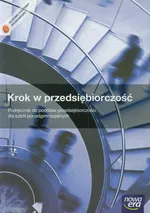 Krok w przedsiębiorczość Podręcznik do podstaw przedsiębiorczości z płytą CD Zakres podstawowy - Outlet - Zbigniew Makieła