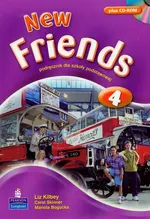New Friends 4 Podręcznik z płytą CD - Outlet - Liz Kilbey