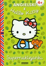 Angielski z Hello Kitty Supernaklejanki 4+ - Joanna Jagiełło