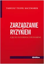 Zarządzanie ryzykiem - Outlet - Kaczmarek Tadeusz Teofil