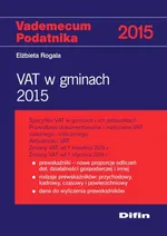 VAT w gminach 2015 - Outlet - Elżbieta Rogala