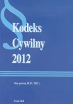Kodeks cywilny 2012 - Outlet