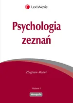 Psychologia zeznań - Zbigniew Marten