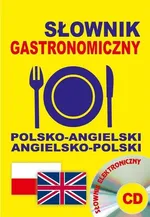 Słownik gastronomiczny polsko-angielski angielsko-polski + CD - Outlet - Jacek Gordon