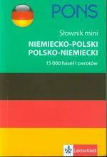 Słownik mini niemiecko-polski polsko-niemiecki - Outlet - Urszula Czerska