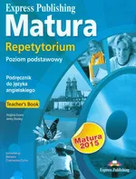 Matura 2015 Repetytorium Poziom podstawowy Język angielski Teacher's Book - Outlet
