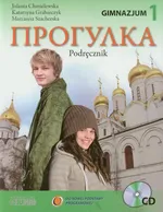 Progułka 1 Język rosyjski Podręcznik z płytą CD - Jolanta Chmielewska