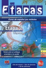 Etapas 7 Podręcznik + ćwiczenia + CD audio - Entinema Equipo