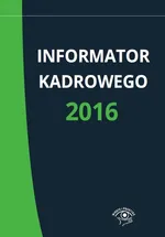 Informator kadrowego 2016 - Outlet