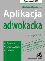 Aplikacja adwokacka Pytania odpowiedzi tabele