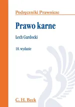 Prawo karne - Lech Gardocki