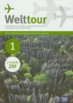 Welttour 1 Język niemiecki Podręcznik z zeszytem ćwiczeń + 2 CD - Outlet
