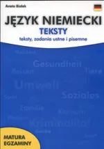 Język niemiecki Teksty zadania ustne i pisemne - Outlet - Aneta Białek