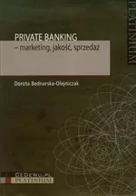 Private Banking marketing jakość sprzedaż - Dorota Bednarska-Olejniczak