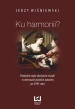 Ku harmonii? - Jerzy Wiśniewski