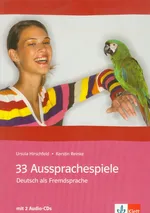 33 Aussprachespiele Deutsch als Fremdsprache z płytą CD - Outlet - Ursula Hirschfeld