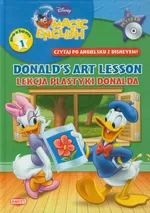 Magic English Czytaj po angielsku z Disneyem  Donald's Art Lesson z płytą CD