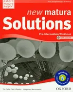 New Matura Solutions Pre-Intermediate Workbook z płytą CD - Outlet - Paul Davies