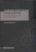 Fundusze pożyczkowe i poręczeniowe - Outlet - Barbara Bartkowiak