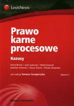 Prawo karne procesowe Kazusy - Michał Błoński