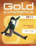 Gold Experience B1+ Students Book + DVD + MyEnglishLab - Carolyn Barraclough