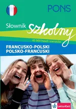 PONS Szkolny słownik francusko-polski polsko-francuski - Outlet