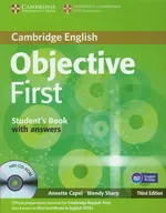 Objective First Student's Book with answers - Annette Capel