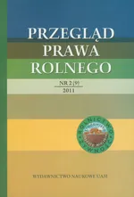 Przegląd Prawa Rolnego 2 (9) 2011