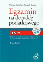 Egzamin na doradcę podatkowego Testy - Mariusz Jabłoński