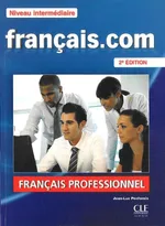 Francais.com Niveau intermediaire Podręcznik + DVD + guide communication - Jean-Luc Penfornis