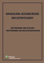 Krakauer-Augsburger Rechtsstudien - Reiner Schmidt