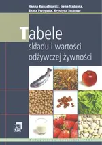 Tabele składu i wartości odżywczej żywności - Outlet - Krystyna Iwanow