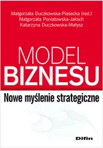 Model biznesu - Outlet - Katarzyna Duczkowska-Małysz