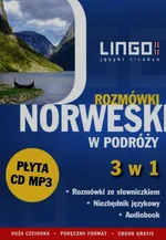 Norweski w podróży Rozmówki 3 w 1 + CD - Izabela Krepsztul