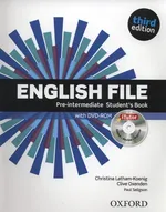 English File Pre-Intermediate Student's Book + CD - Outlet - Christina Latham-Koenig