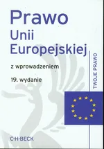 Prawo Unii Europejskiej z wprowadzeniem - Outlet