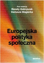 Europejska polityka społeczna - Outlet