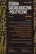 Studia Socjologiczno-Polityczne 2 (2)/2014