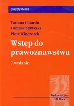 Wstęp do prawoznawstwa - Tatiana Chauvin
