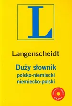 Duży Słownik polsko-niemiecki niemiecko-polski z płytą CD - Stanisław Walewski