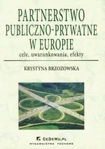 Partnerstwo publiczno-prywatne w Europie - Outlet - Krystyna Brzozowska