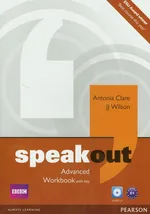 Speakout Advanced Workbook with key + CD - Outlet - Antonia Clare