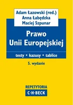 Prawo Unii Europejskiej - Outlet - Anna Łabędzka