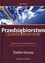 Przedsiębiorstwo i przedsiębiorczość Tom 3 - Stefan Kassay