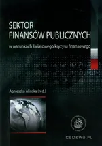 Sektor finansów publicznych w warunkach światowego kryzysu finansowego - Outlet