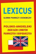 Lexicus Słownik prawniczy i ekonomiczny - Outlet - Jacek Gordon