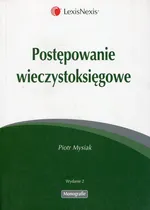 Postępowanie wieczystoksięgowe - Piotr Mysiak